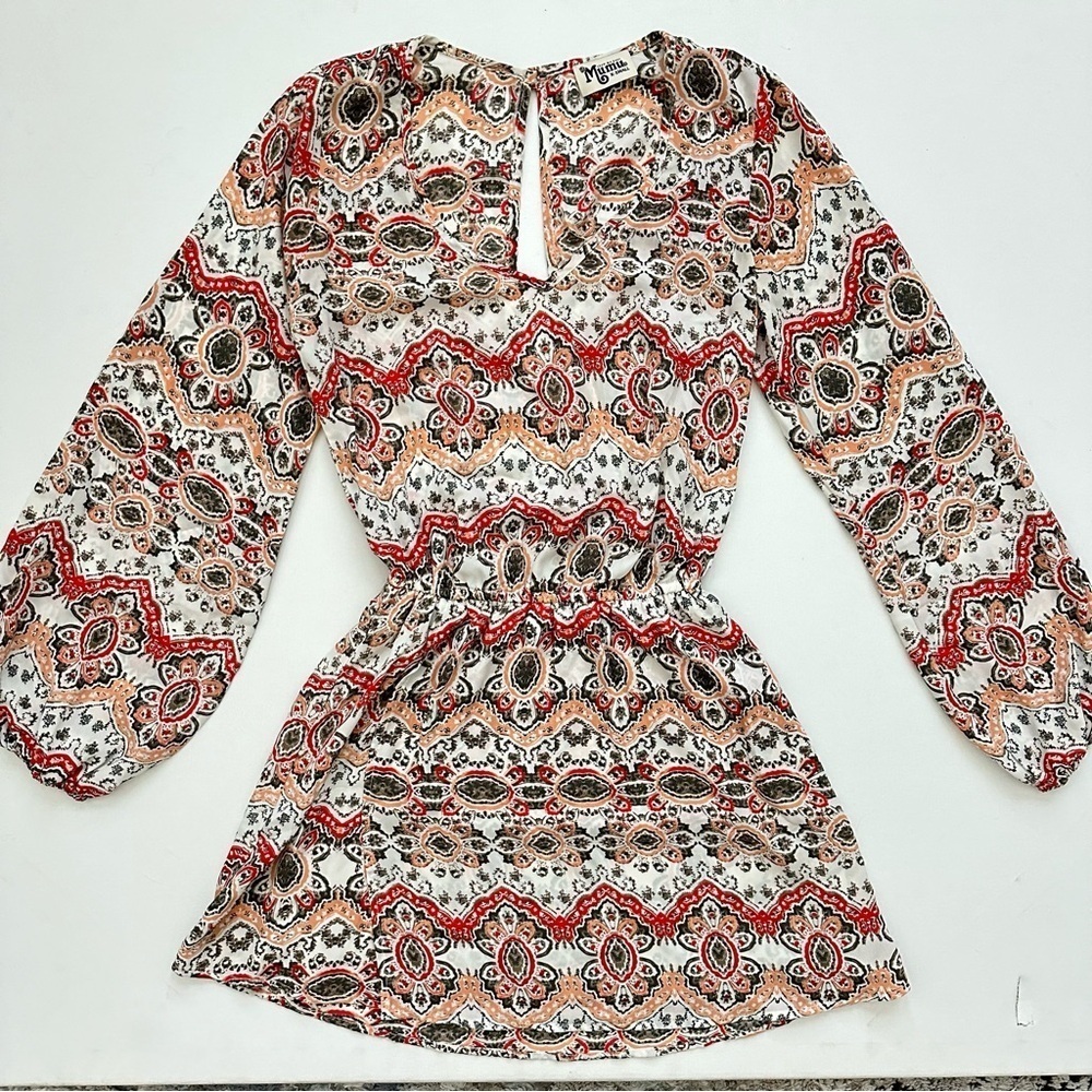 Show Me Your MuMu RAINEY Mini Dress Size XS Women - Picture 2 of 14